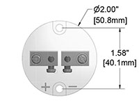 DIN Form B Style Ceramic Terminal Blocks