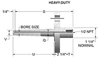Flanged Thermowells - Heavy-Duty
