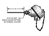 Ultra-High Temperature Pasteurization (UHT) Resistance Temperature Detector (RTD) Sensors