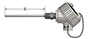Hazardous Location Explosion-Proof-Approved, Fixed-Element Resistance Temperature Detector (RTD) Assemblies