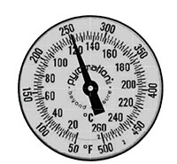 Side-Connected Bi-Metal Thermometers