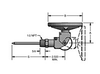 Adjustable-Angle Bi-Metal Thermometers - 2