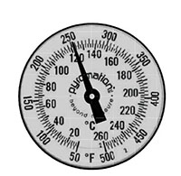 Sanitary Adjustable-Angle Bi-Metal Thermometers