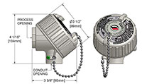 94 Series 316L Stainless Steel Screw-Cover Connection Heads