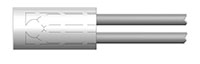 Straight Base-Metal Thermocouple Elements - Insulated Junction