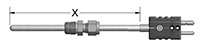 Magnesium Oxide (MgO1/MgO2) Insulated Thermocouples - 2