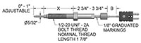 Magnesium Oxide (MgO) and Adjustable Tip Melt-Bolt Thermocouples - 2