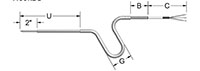 Penetration Style Thermocouple Insertion Probes (Figure 2)