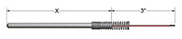 Magnesium Oxide (MgO) Thermocouple Pipe Thermowells with Replacement Elements
