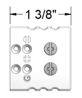 200 Degree Celsius (ºC) Temperature Rating Height Standard Jack Connectors