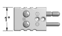 200 Degree Celsius (ºC) Temperature Rating Height 2 Pin JAB - In Connectors
