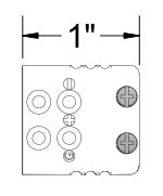 200 Degree Celsius (ºC) Temperature Rating Height Miniature Jack Connectors - 2