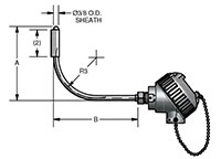 Replaceable Element Heat-Tracing Thermocouples