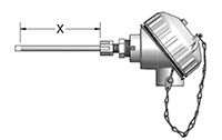 Fluorinated Ethylene Propylene (FEP) - Coated Thermocouples Assemblies