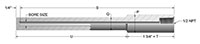 Straight-Shank Socket-Weld Thermowells