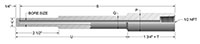 Reduced-Tip Socket-Weld Thermowells