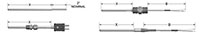 Magnesium Oxide (MgO) Insulated Thermocouples with Extension Leadwire