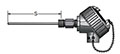 Hazardous Location Flame-Proof-Certified, Spring-Loaded Thermocouple Assemblies