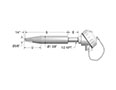 Weld-In Resistance Temperature Detector (RTD) Temperature Sensor Assemblies