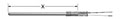 GP06 Thermocouple and Resistance Temperature Detector (RTD) Spring-Loaded Replacement Elements