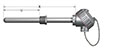 MgO Thermocouple Pipe Thermowells with Spring-Loaded or Loose Elements - 2