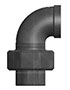 Malleable Iron Fitting Material 90º Union Elbow Fitting (6UE - C)