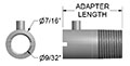 Bayonet Adapters Fittings