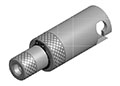 Positive Bottoming Indicating Bayonet Cap for 0.210 Inch (in) Flex with Red Bottoming Indication (D702 - A- 2)