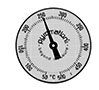 Adjustable-Angle Bi-Metal Thermometers