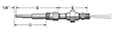 Spring-Loaded Resistance Temperature Detectors (RTD)/Thermowell Assemblies with General-Purpose Connection Heads