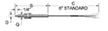 Armor-Adjustable Immersion Resistance Temperature Detectors (RTD)s