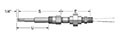 Spring-Loaded MgO Thermocouple/Thermowell Assemblies with General-Purpose Connection Heads