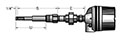 Spring-Loaded MgO Thermocouple/Thermowell Assemblies with Explosion-Proof Connection Heads