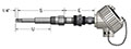 Hazardous Location Explosion-Proof-Approved, Thermocouple Assemblies with Thermowells