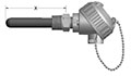 Thermocouples with Special-Service Composite Protection Tubes