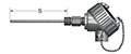Hazardous Location Explosion-Proof-Certified, Spring-Loaded Thermocouple Assemblies